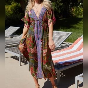 Farm Rio Anthropologie dress Cover Up